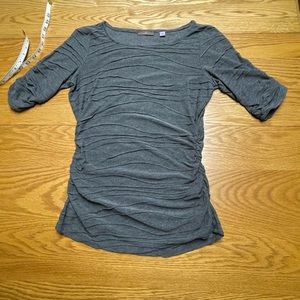 Cullen Women's fitted ruched top size S.